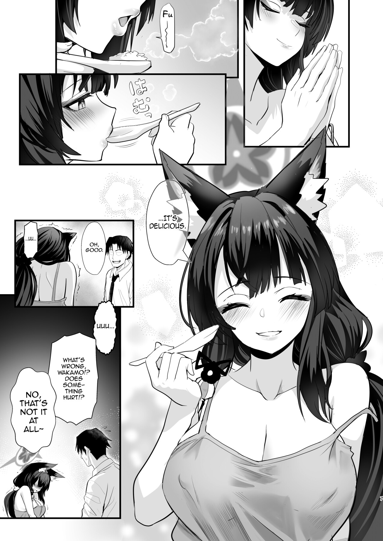 Hentai Manga Comic-Wakamo-san, That's a Cold.-Read-6